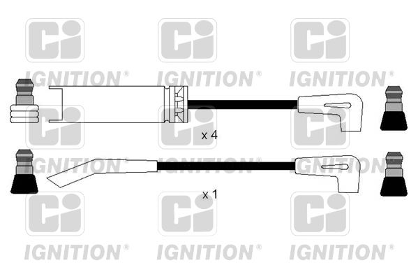 QUINTON HAZELL Sytytysjohtosarja XC1127